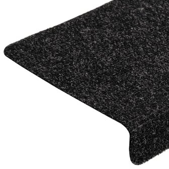 Trapmatten 5 st 65x21x4 cm naaldvilt zwart 6