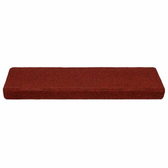 Trapmatten 10 st 65x21x4 cm naaldvilt bordeauxrood 3