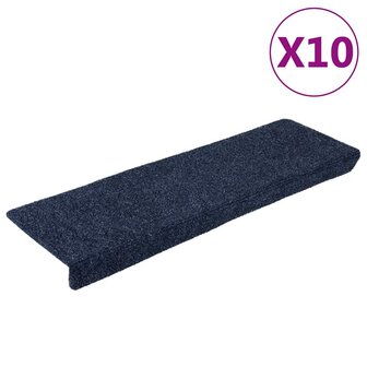 Trapmatten 10 st 65x21x4 cm naaldvilt antracietkleurig 1