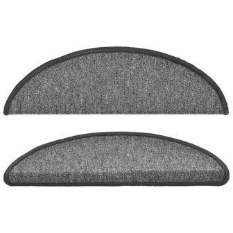 Trapmatten 10 st 56x17x3 cm donkergrijs 4