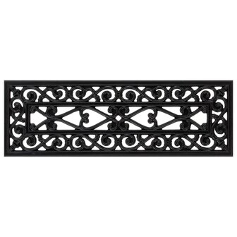 Trapmatten 5 st 25x75 cm rubber 2