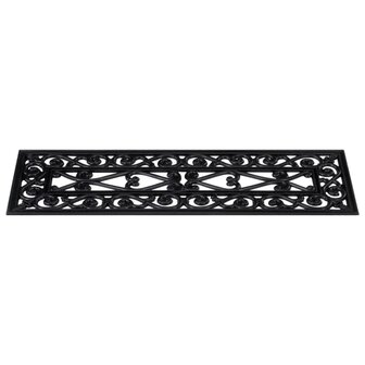 Trapmatten 5 st 25x75 cm rubber 5