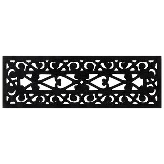 Trapmatten 5 st 25x75 cm rubber 6
