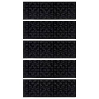 Trapmatten 5 st 25x75 cm rubber 3
