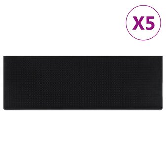 Trapmatten 5 st 25x75 cm rubber 1
