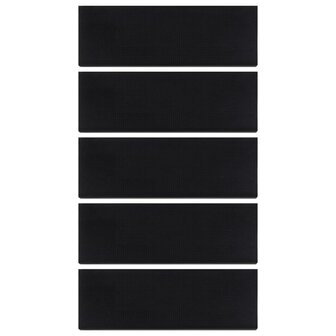 Trapmatten 5 st 25x75 cm rubber 3