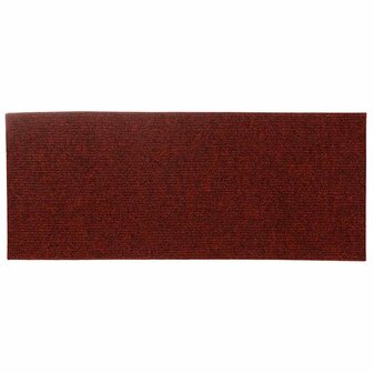 15 st Trapmatten zelfklevend rechthoekig 60x25 cm rood 5