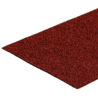 15 st Trapmatten zelfklevend rechthoekig 60x25 cm rood 6