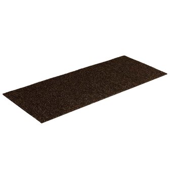 15 st Trapmatten zelfklevend rechthoekig 60x25 cm bruin 3
