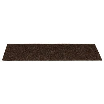 15 st Trapmatten zelfklevend rechthoekig 60x25 cm bruin 4