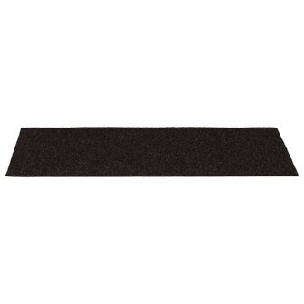 15 st Trapmatten zelfklevend rechthoekig 60x25 cm donkerbruin 4