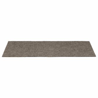 15 st Trapmatten zelfklevend rechthoekig 60x25 cm cr&egrave;mekleurig 4