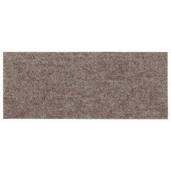 15 st Trapmatten zelfklevend rechthoekig 60x25 cm cr&egrave;mekleurig 5