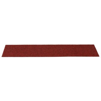 15 st Trapmatten zelfklevend rechthoekig 76x20 cm rood 4