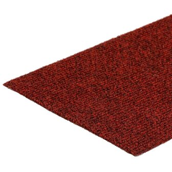 15 st Trapmatten zelfklevend rechthoekig 76x20 cm rood 6