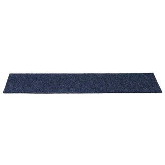 15 st Trapmatten zelfklevend rechthoekig 76x20 cm grijsblauw 4