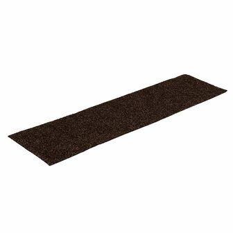 15 st Trapmatten zelfklevend rechthoekig 76x20 cm bruin 3