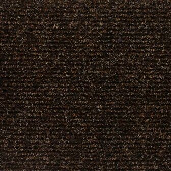 15 st Trapmatten zelfklevend rechthoekig 76x20 cm bruin 7