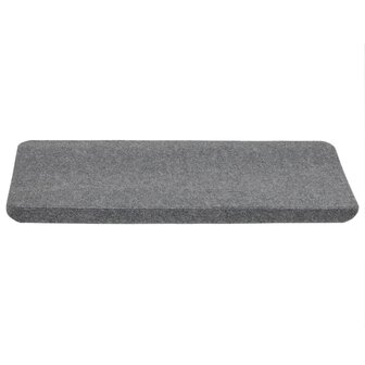 Trapmatten zelfklevend 15 st 65x24,5x3,5 cm grijs 4