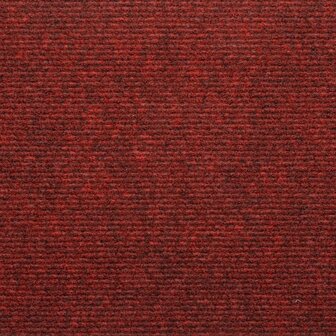 Trapmatten zelfklevend 15 st 65x24,5x3,5 cm rood 7