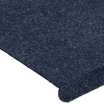 Trapmatten zelfklevend 15 st 65x24,5x3,5 cm blauw 6