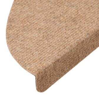 Trapmatten zelfklevend 10 st 56x17x3 cm beige 7