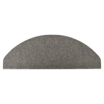 Trapmatten zelfklevend 10 st 65x22,5x3,5 cm grijs 5