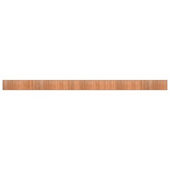 Vloerkleed rechthoekig 60x1000 cm bamboe naturel 2
