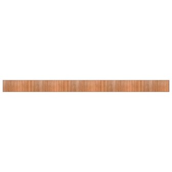 Vloerkleed rechthoekig 70x1000 cm bamboe naturel 2