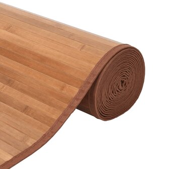 Vloerkleed rechthoekig 80x1000 cm bamboe naturel 4