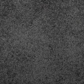 Vloerkleed PAMPLONA shaggy hoogpolig modern &Oslash; 120 cm antraciet 9