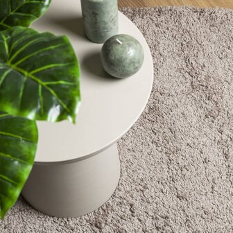 Vloerkleed PAMPLONA shaggy hoogpolig modern 80x150 cm beige 7
