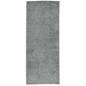 Vloerkleed PAMPLONA shaggy hoogpolig modern 80x200 cm groen 2