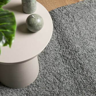 Vloerkleed PAMPLONA shaggy hoogpolig modern 80x200 cm groen 7