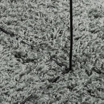 Vloerkleed PAMPLONA shaggy hoogpolig modern 80x200 cm groen 8