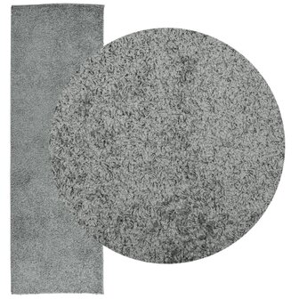 Vloerkleed PAMPLONA shaggy hoogpolig modern 80x250 cm groen 3