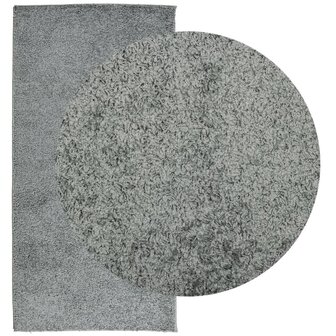 Vloerkleed PAMPLONA shaggy hoogpolig modern 100x200 cm groen 3