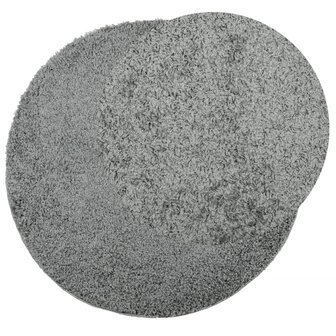 Vloerkleed PAMPLONA shaggy hoogpolig modern &Oslash; 100 cm groen 3