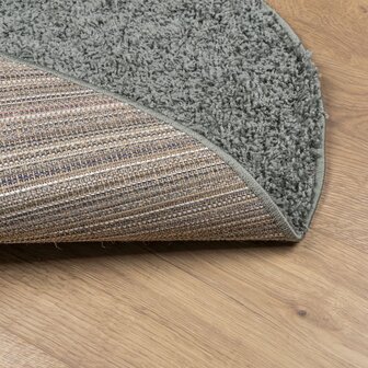 Vloerkleed PAMPLONA shaggy hoogpolig modern &Oslash; 120 cm groen 5