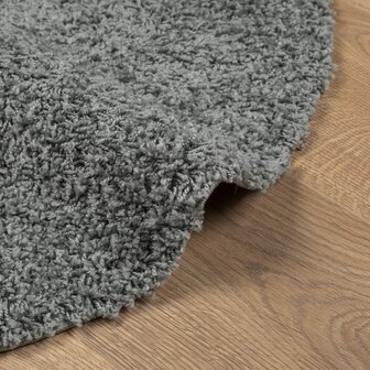 Vloerkleed PAMPLONA shaggy hoogpolig modern &Oslash; 120 cm groen 6