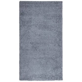 Vloerkleed PAMPLONA shaggy hoogpolig modern 80x150 cm blauw 2