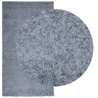 Vloerkleed PAMPLONA shaggy hoogpolig modern 80x150 cm blauw 3