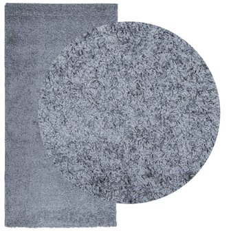 Vloerkleed PAMPLONA shaggy hoogpolig modern 100x200 cm blauw 3