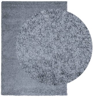 Vloerkleed PAMPLONA shaggy hoogpolig modern 120x170 cm blauw 3