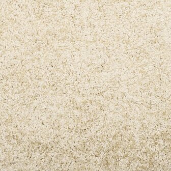 Vloerkleed PAMPLONA shaggy hoogpolig modern 60x110 cm goudkleur 9