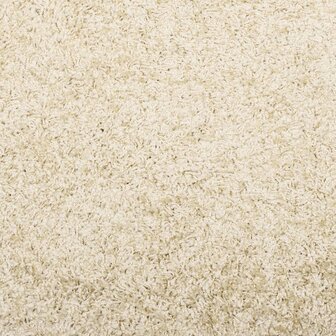 Vloerkleed PAMPLONA shaggy hoogpolig modern 80x250 cm goudkleur 9