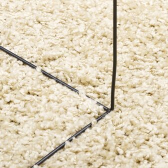 Vloerkleed PAMPLONA shaggy hoogpolig modern 100x200 cm goud 8