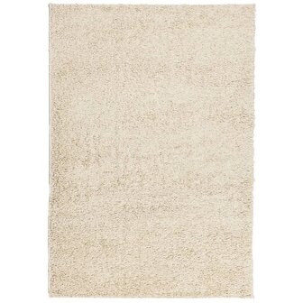 Vloerkleed PAMPLONA shaggy hoogpolig modern 120x170 cm goud 2