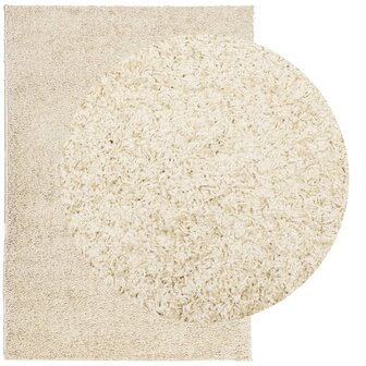 Vloerkleed PAMPLONA shaggy hoogpolig modern 120x170 cm goud 3