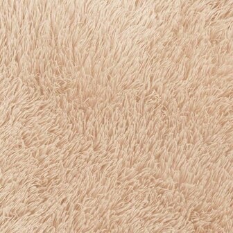 Hoogpolig vloerkleed NAVARRA 60x100 cm polyester beige 9
